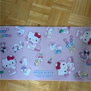 Hello Kitty 50th Anniversary Pink desk Mat